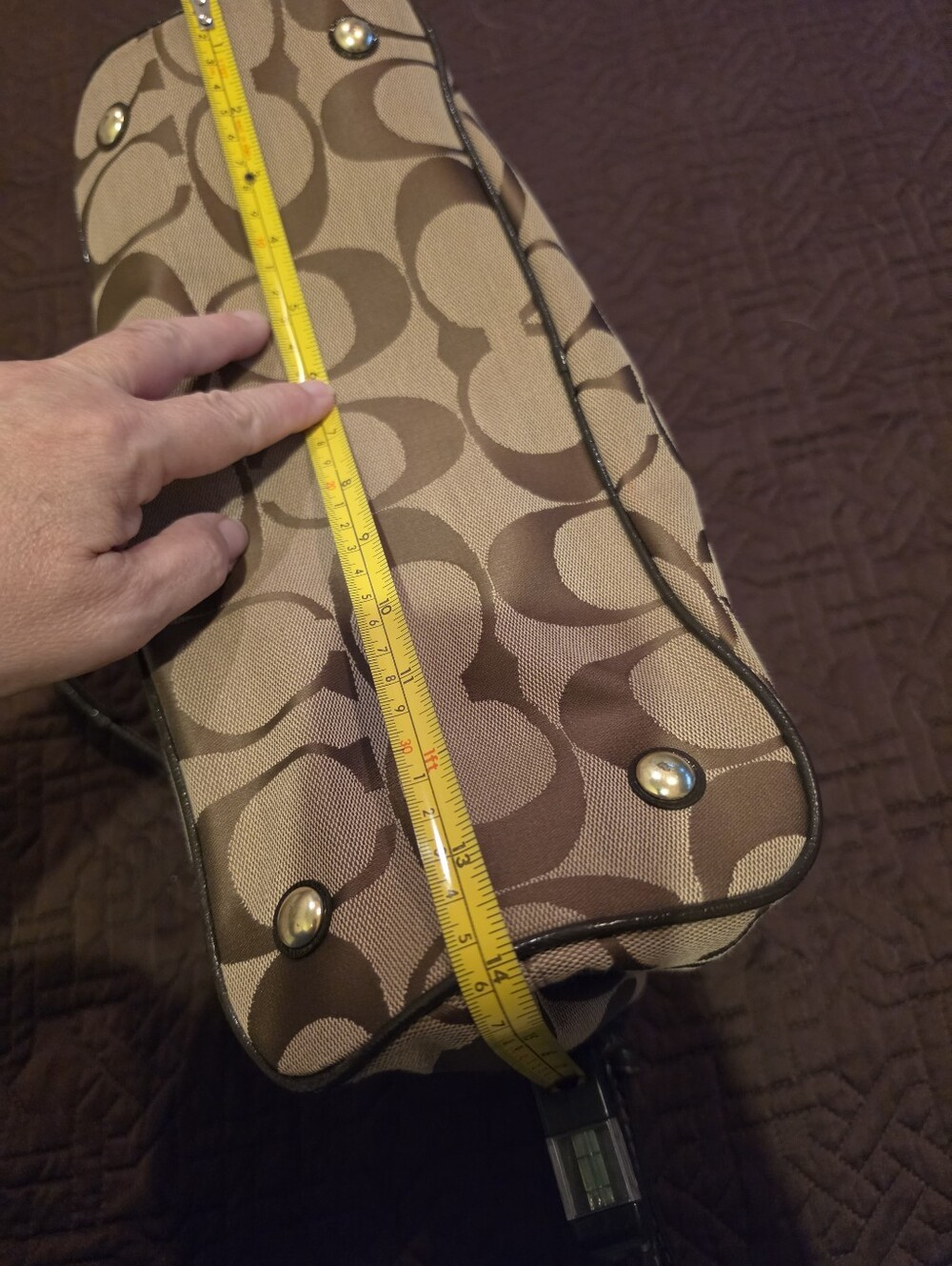 Coach - Vintage Classic Handbag - Picture 12 of 12